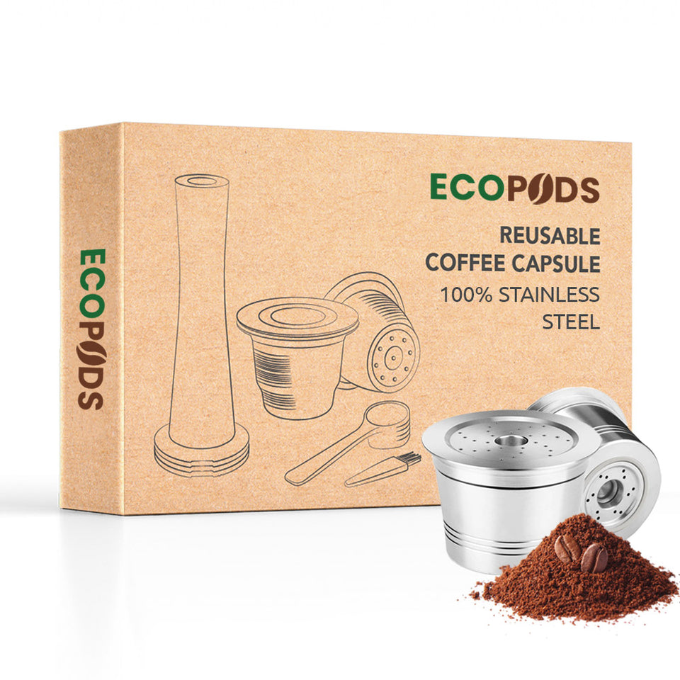 NEW - Ecopods™ reusable pod for Caffitaly, 100% stainless steel –  Cafecoloenglish